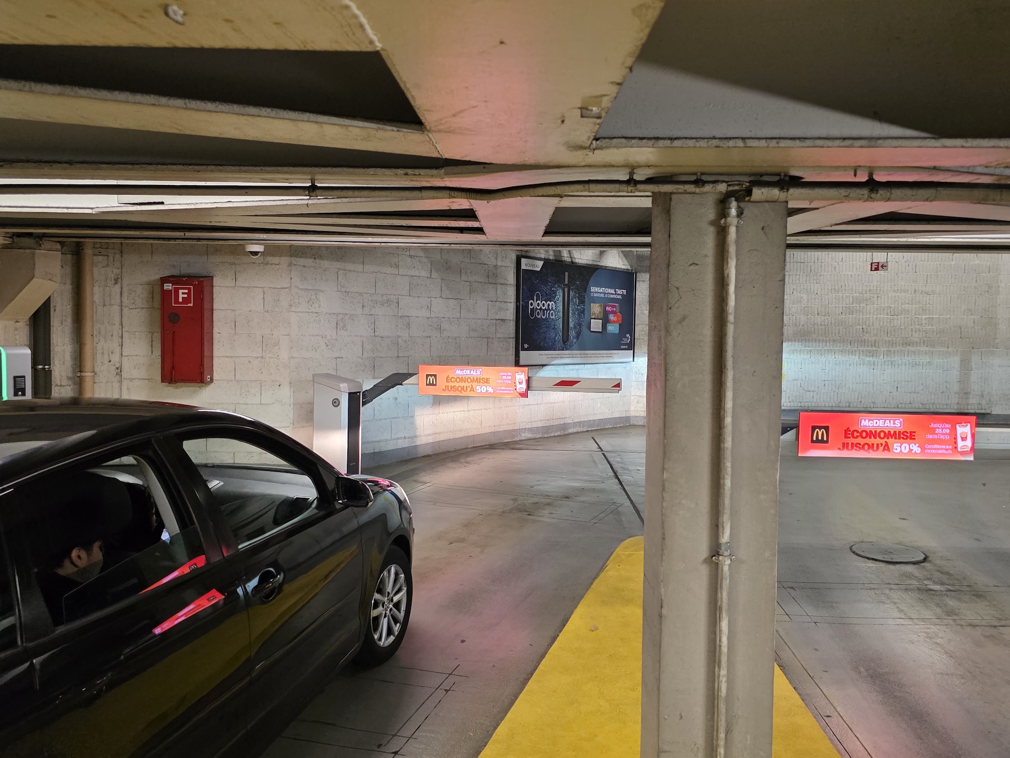 Barrière de parking