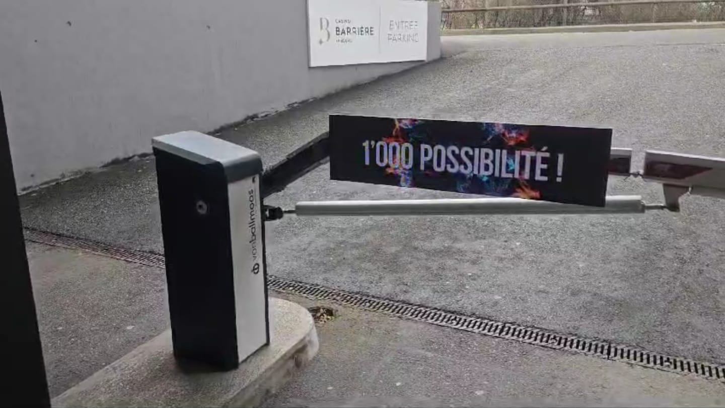 Barrière de parking